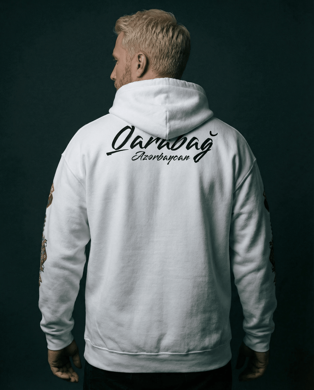 TURKUNIT Original Qarabağ Hoodie| Azerbaijan Hoodie - Limited Editon 🇦🇿🔥