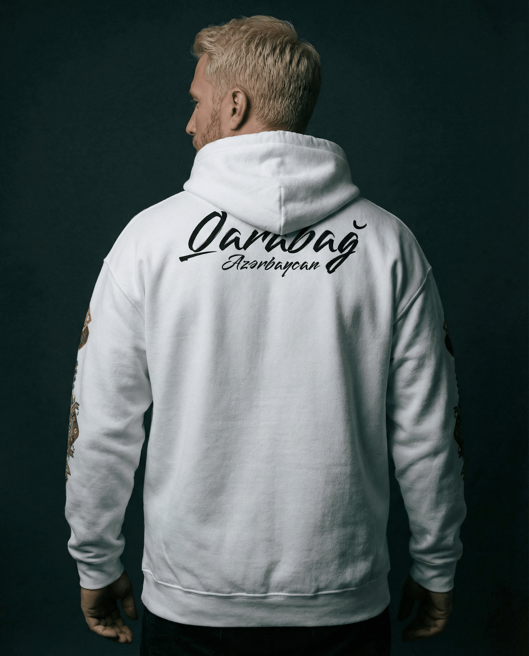 TURKUNIT Original Qarabağ Hoodie| Azerbaijan Hoodie - Limited Editon 🇦🇿🔥