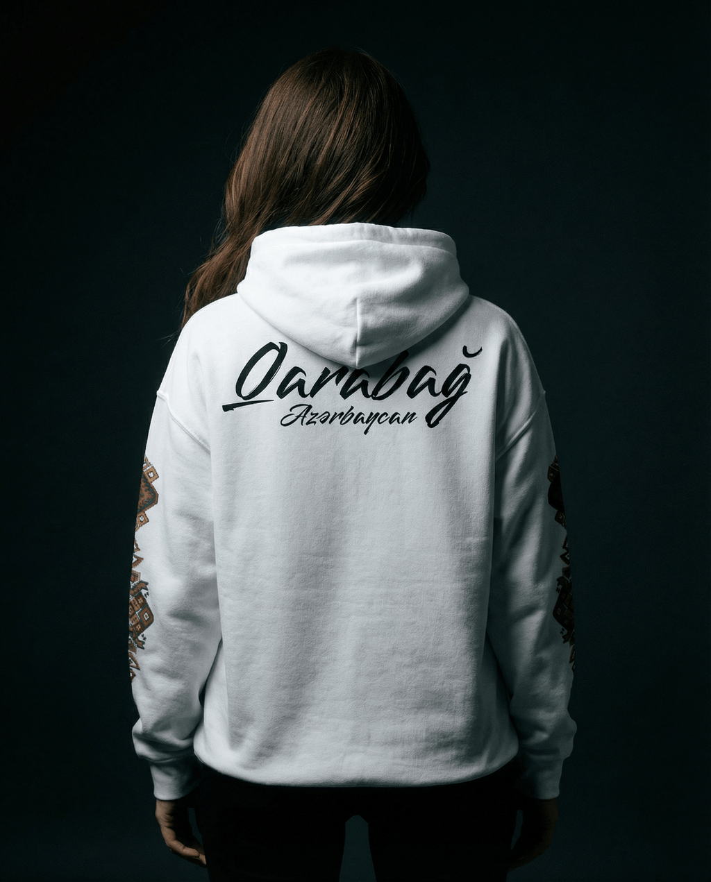 TURKUNIT Original Qarabağ Hoodie| Azerbaijan Hoodie - Limited Editon 🇦🇿🔥