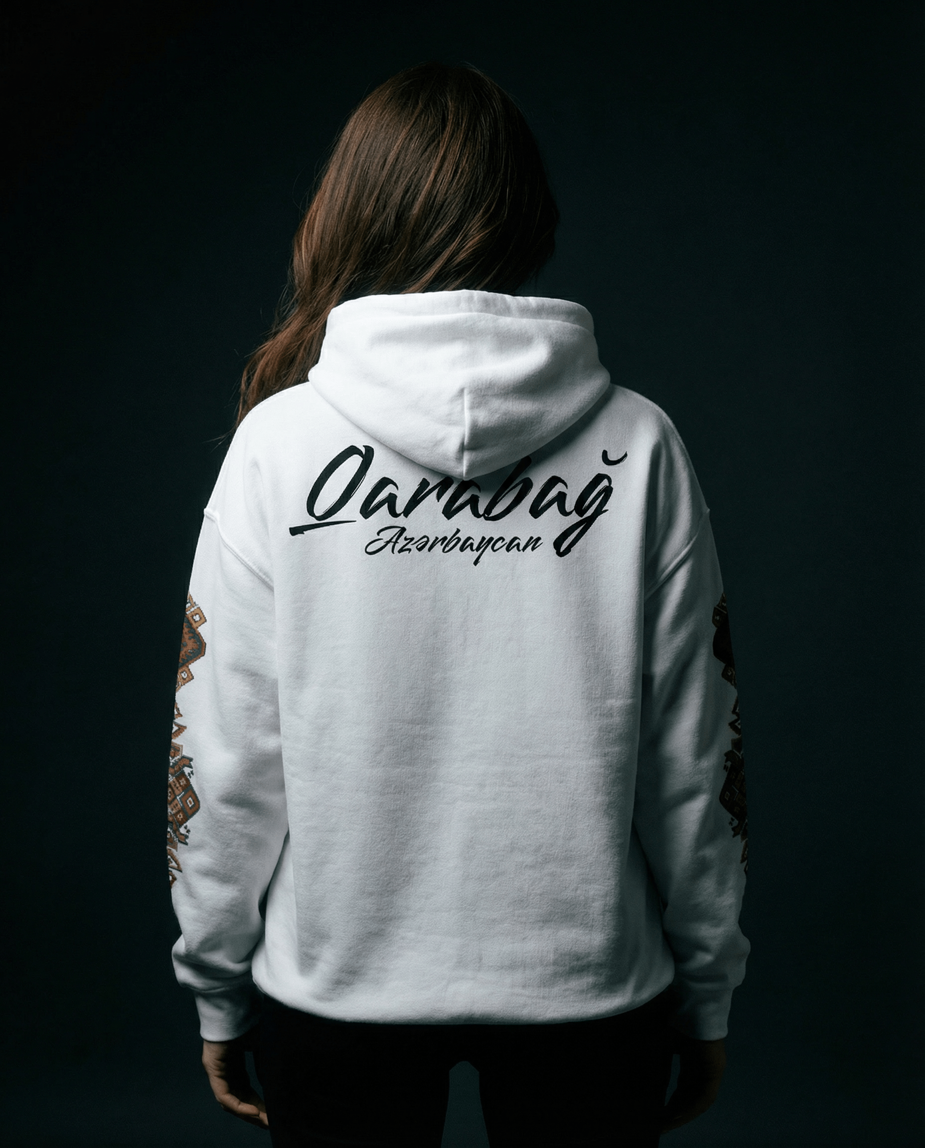 TURKUNIT Original Qarabağ Hoodie| Azerbaijan Hoodie - Limited Editon 🇦🇿🔥